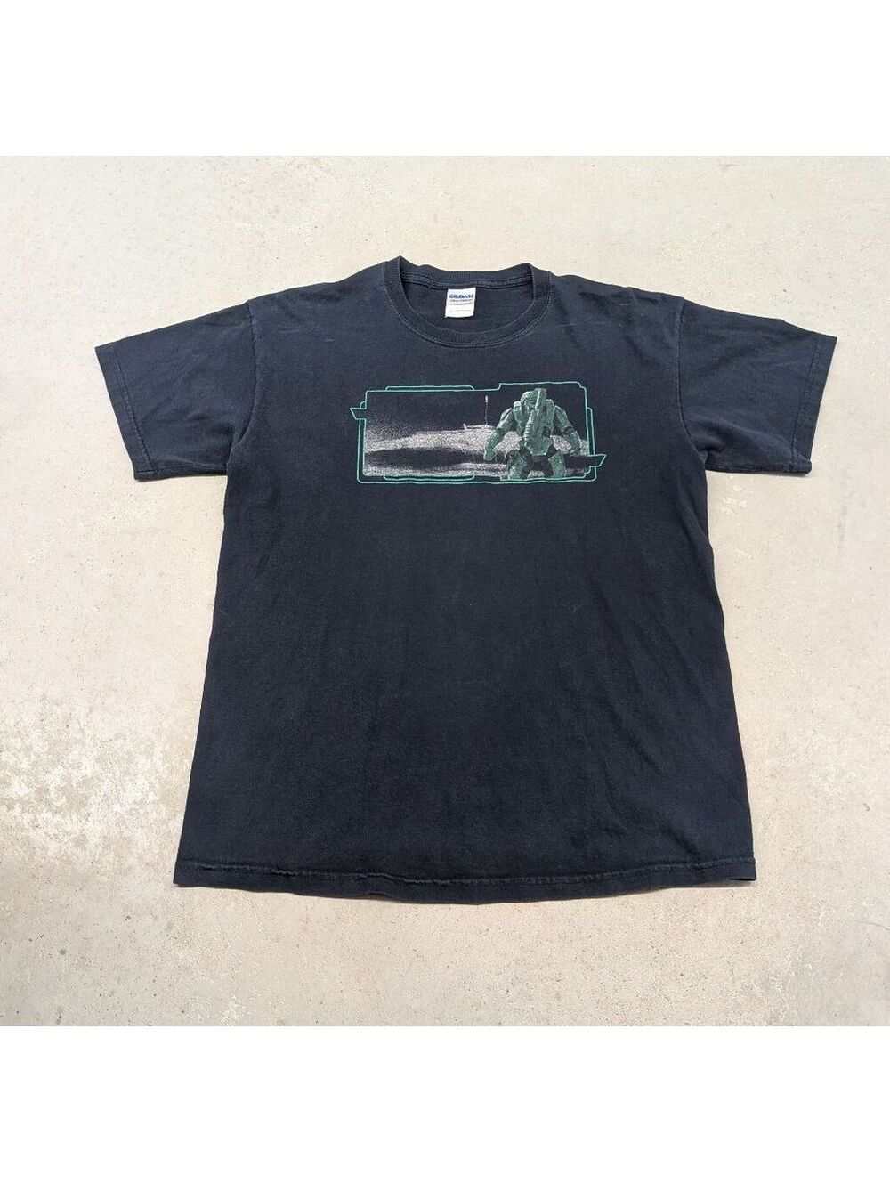 Y2K Halo 3 X-Box 360 Microsoft Starry Night Promo T-shirt